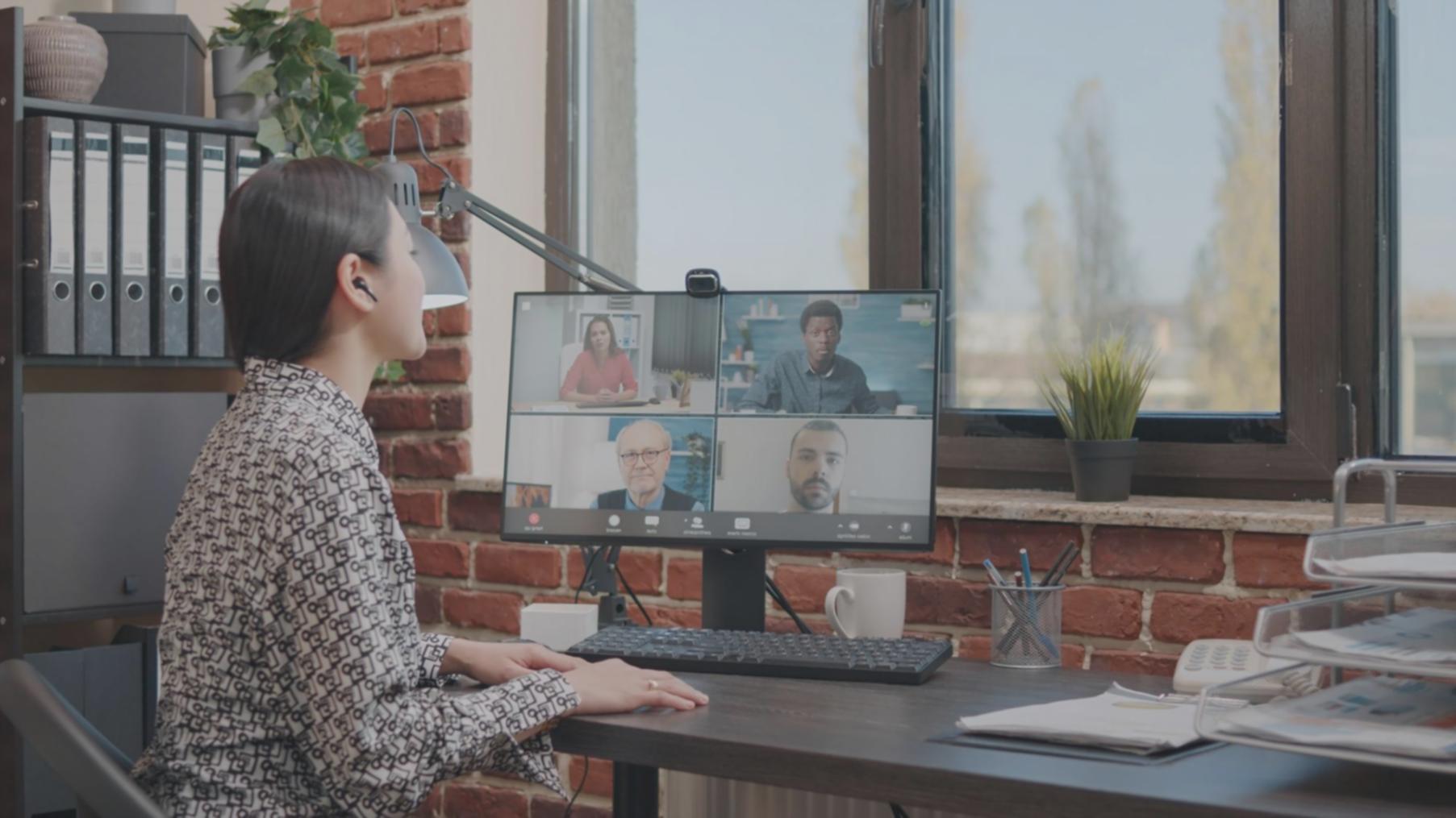 Financial planning session with thoughtful discussion